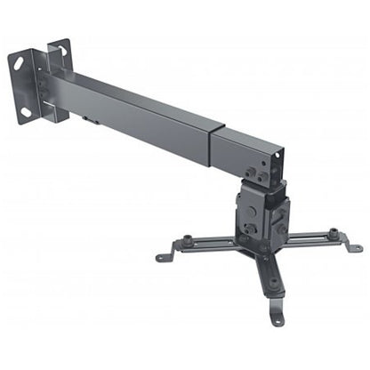 Nosilec stenski za projektor MANHATTAN, 20kg, 43-65 cm, naklon ±15 - črn