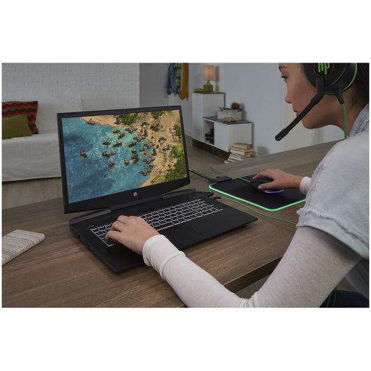 Podloga za miško HP Pavilion Gaming Mouse Pad 400 - LED osvetlitev