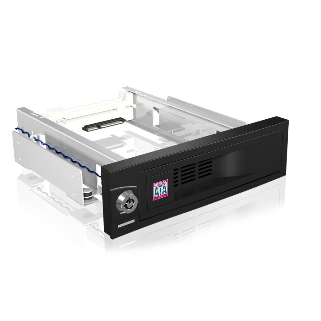 Ohišje za trdi disk 3,5" RACK izmenljivo Icybox IB-168SK-B 5,25"