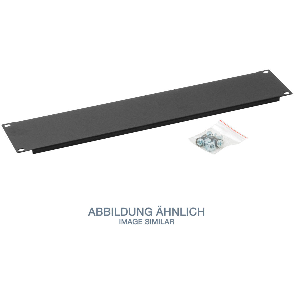 Slepi panel Triton 48cm ( 19") 1U Jeklo črn 44mm (RAB-ZP-X01-A1)