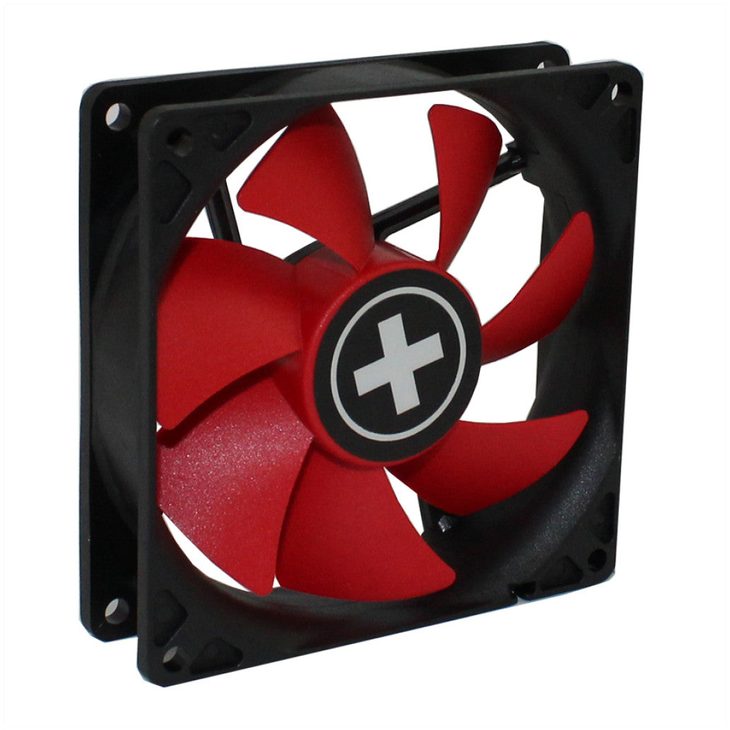 Ventilator Xilence Redwing 80mm, rdeča