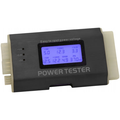 Napajalnik tester za napajalnike 24 pin z LED prikazovalnikom Delock