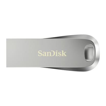 Spominski ključek 32GB USB 3.1 Sandisk Ultra Luxe 150MB/s - kovinski/brez pokrovčka/srebrn (SDCZ74-032G-G46)