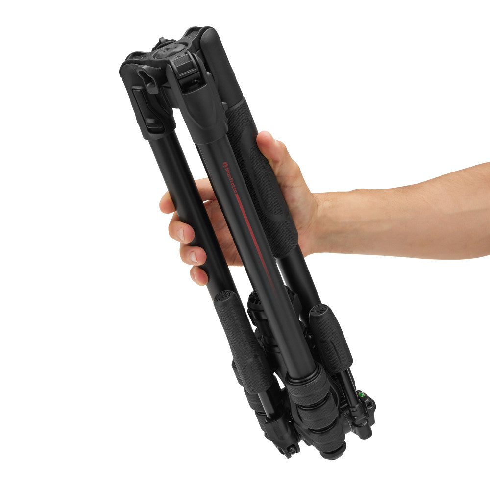 Manfrotto Befree Advanced GT PRO twist alu 3-Way foto / video stojalo črn + torba - MKBFRTA4GTFB-3W