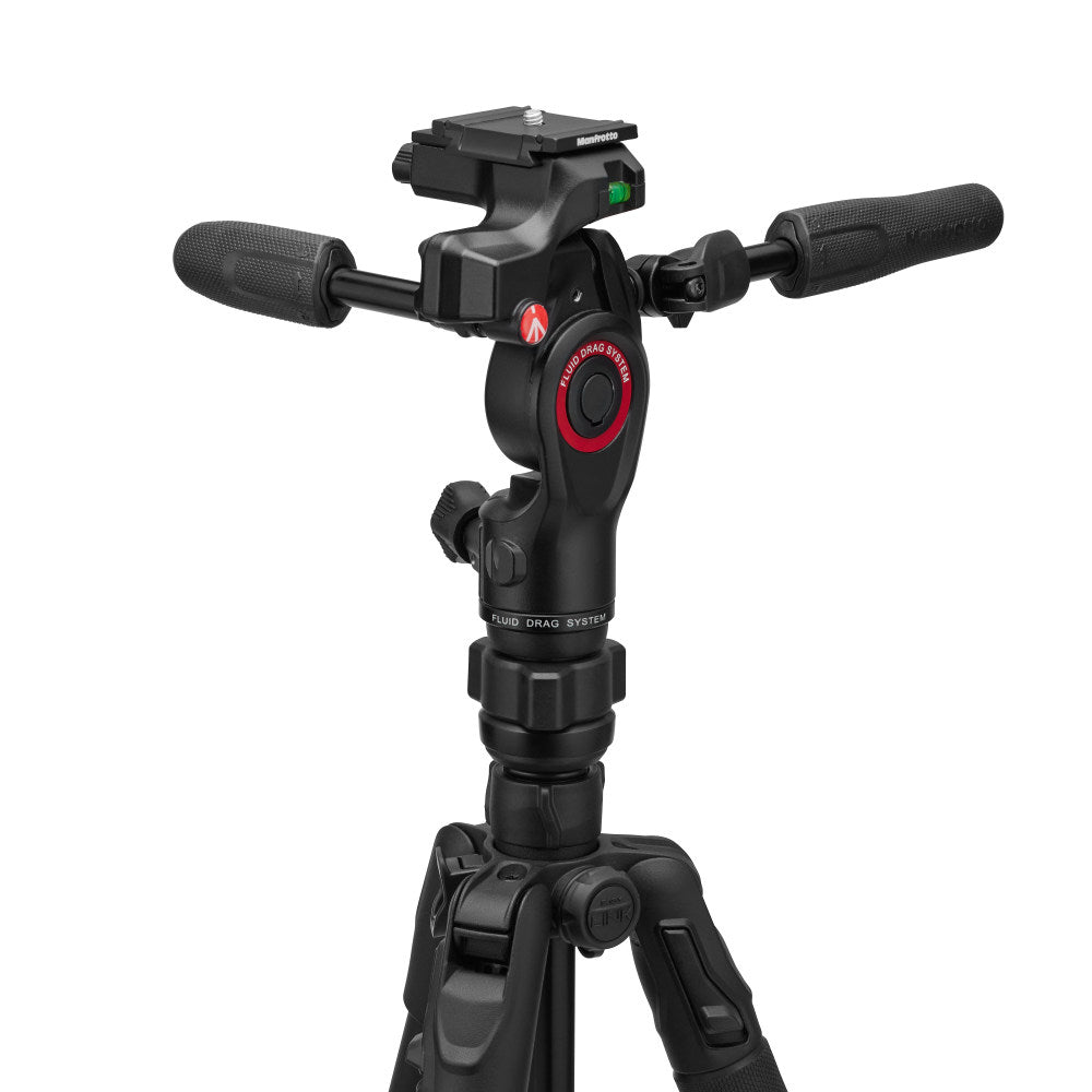 Manfrotto Befree Advanced GT PRO twist alu 3-Way foto / video stojalo črn + torba - MKBFRTA4GTFB-3W