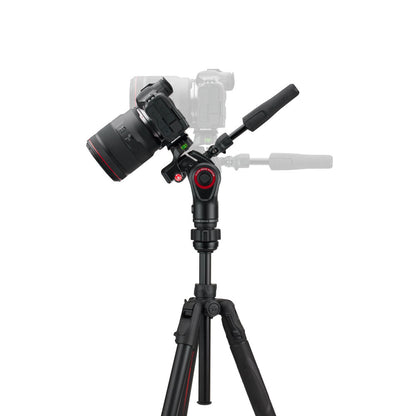 Manfrotto Befree Advanced GT PRO twist alu 3-Way foto / video stojalo črn + torba - MKBFRTA4GTFB-3W