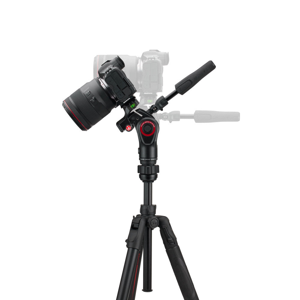 Manfrotto Befree Advanced GT PRO twist alu 3-Way foto / video stojalo črn + torba - MKBFRTA4GTFB-3W