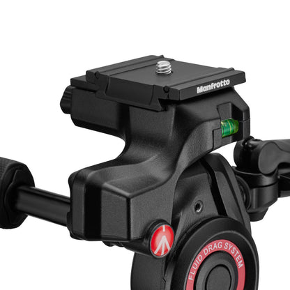 Manfrotto Befree Advanced GT PRO twist alu 3-Way foto / video stojalo črn + torba - MKBFRTA4GTFB-3W