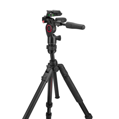 Manfrotto Befree Advanced GT PRO twist alu 3-Way foto / video stojalo črn + torba - MKBFRTA4GTFB-3W