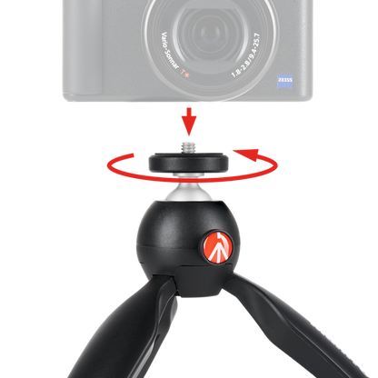Manfrotto PIXI MINI MII namizno stojalo črn - MTPIXIMII-B