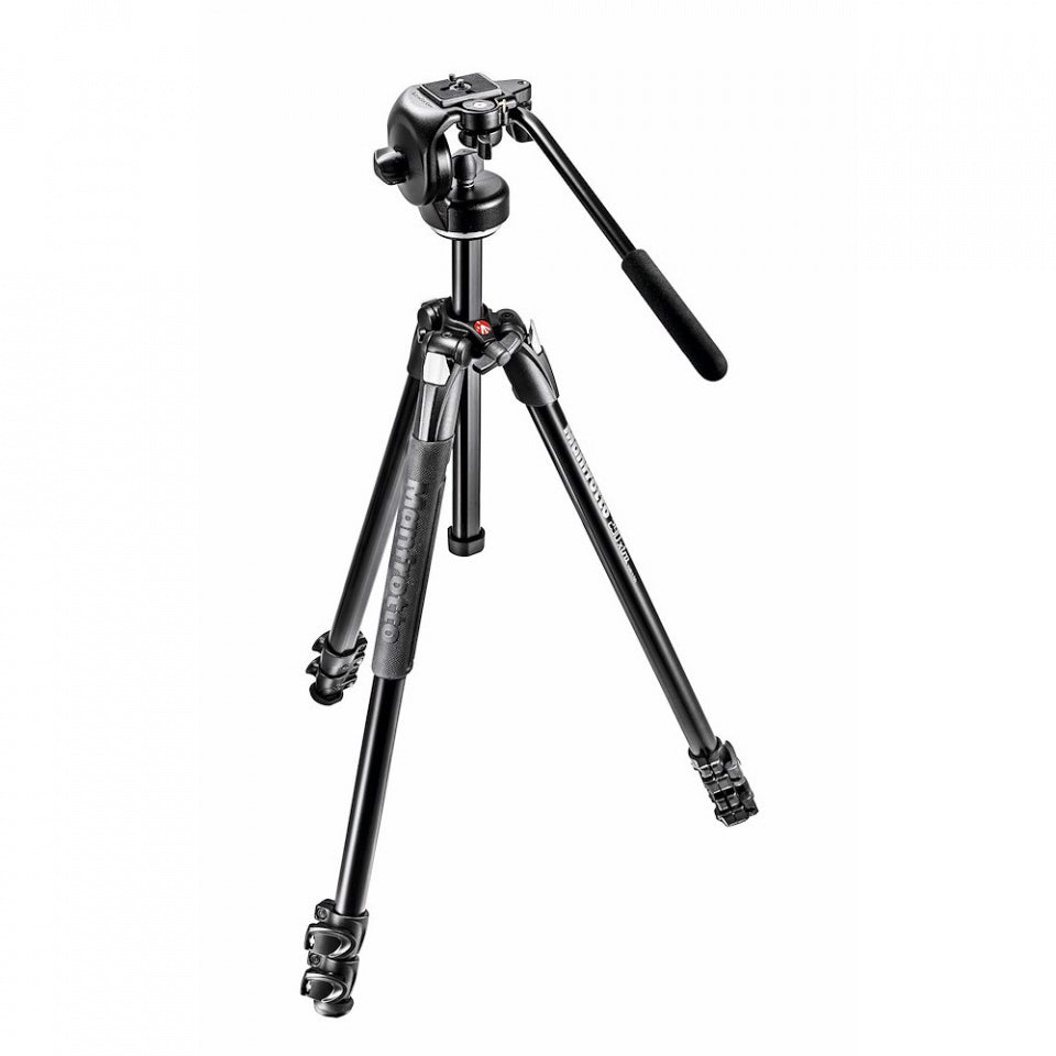 Manfrotto 290 XTRA ALU FOTO STOJALO s 2 WAY glava z RC2 Quick release 128RC2 ČRN - MK290XTA3-2W