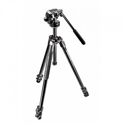 Manfrotto 290 XTRA ALU FOTO STOJALO s 2 WAY glava z RC2 Quick release 128RC2 ČRN - MK290XTA3-2W