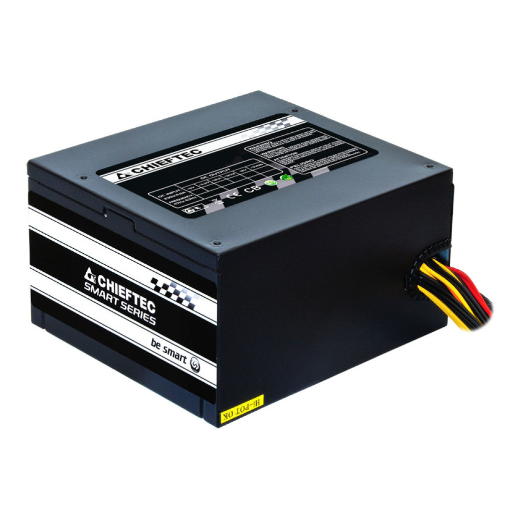 Napajalnik - 600W Chieftec Smart Series 80Plus 80% ATX12V 2.3/ EPS12V Non modular 120mm črna (GPS-600A8)