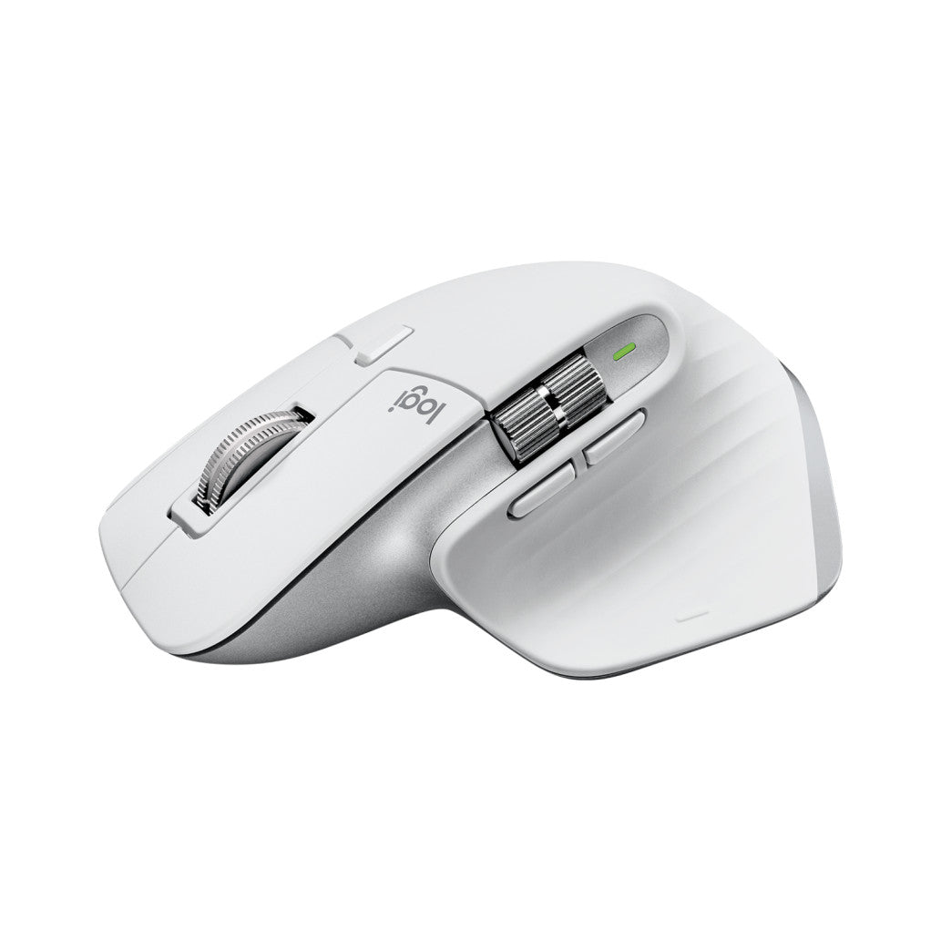 Miš brezžična + Bluetooth Logitech MX Master 3S Performance 8000DPI Unifying svetlo siva (910-006560)