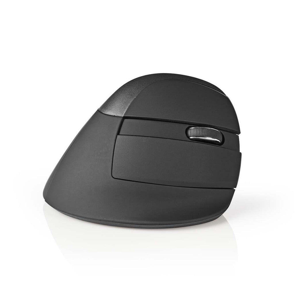 Miš Ergonomska Brežična Nedis 1600 dpi 6 tipk (ERGOMSMWS100BK)