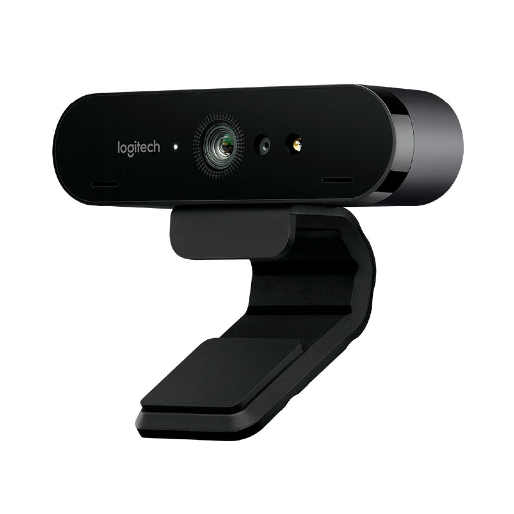 Spletna kamera Logitech BRIO 4K 4MP 4K UHD 60FPS USB črna Autofokus 5xZoom mikrofon z redukcijo šuma Windows Hello (960-001106)