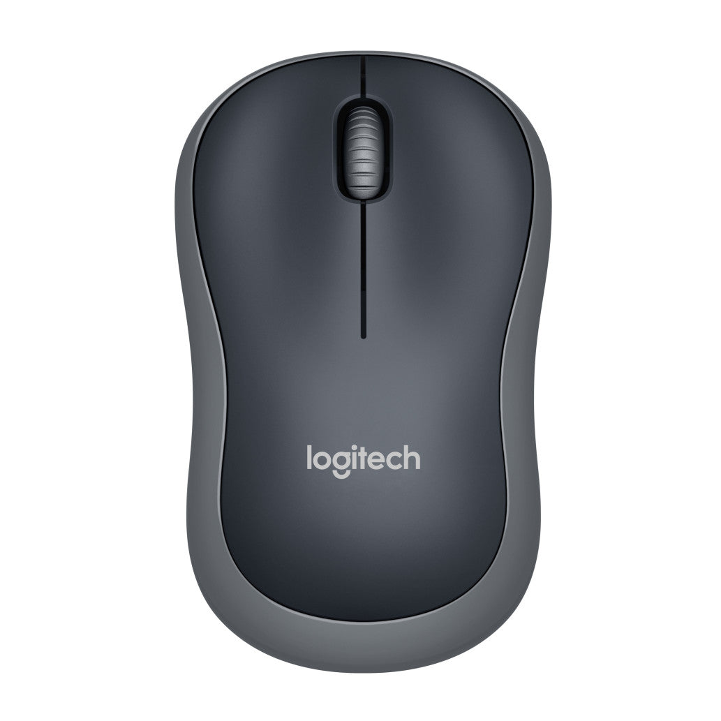 Miš Logitech brezžična M185 za notesnike siva nano (910-002235)