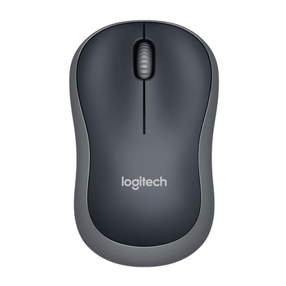 Miš Logitech brezžična M185 za notesnike siva nano (910-002235)