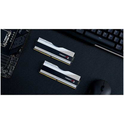 DDR5 32GB 6000MHz CL36 KIT (2x16GB) G.Skill RGB Trident Z 1,35V Gaming srebrna (F5-6000J3636F16GX2-TZ5RS)