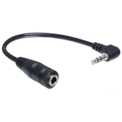 Kabel Audio 3,5mm Ž => 2,5mm M kotni 14cm Delock