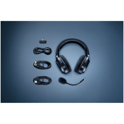 Slušalke brezžične naglavne 2,4 GHz stereo Razer Barracuda X Wireless Mercury (2022) - črne (RZ04-04430100-R3M1)
