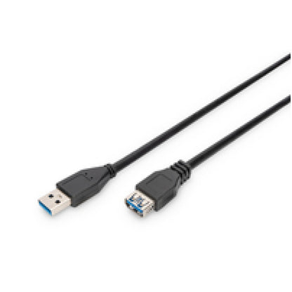Kabel USB 3.0 A => A 1,80m - podaljšek Digitus (AK-300203-018-S)