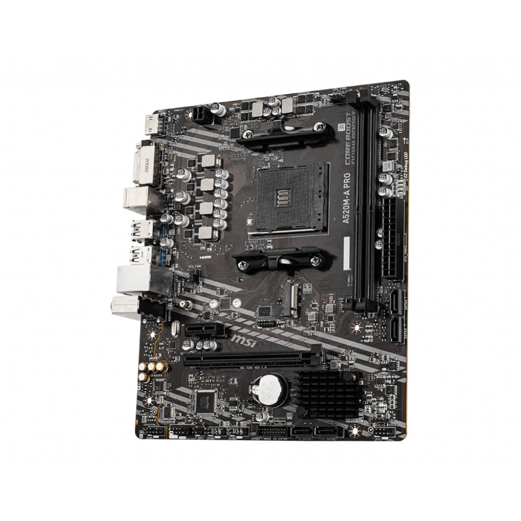Osnovna plošča AM4 MSI A520M-A PRO DVI-D HDMI M.2 (7C96-001R)