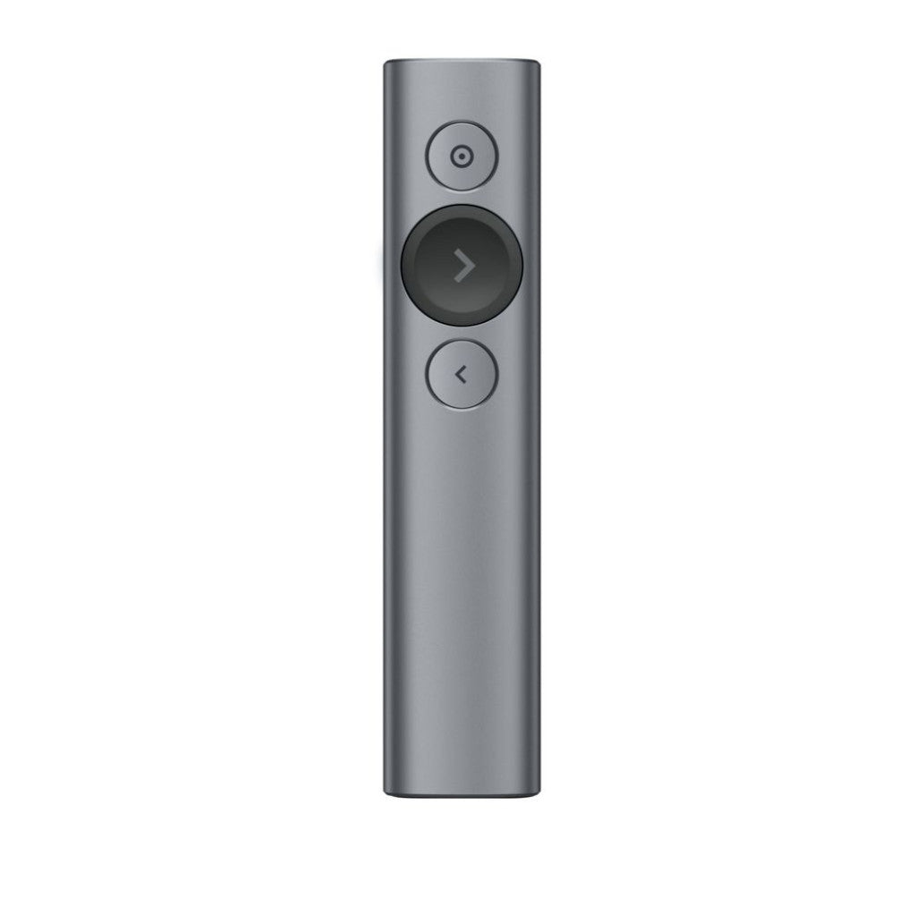 Presenter Logitech Spotlight, brezžični, USB siv (910-004861)