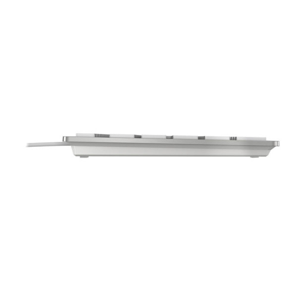 Tipkovnica Cherry USB KC6000 Slim UK Cherry SX stikala srebrna SLO gravura (JK-1600GB-1)