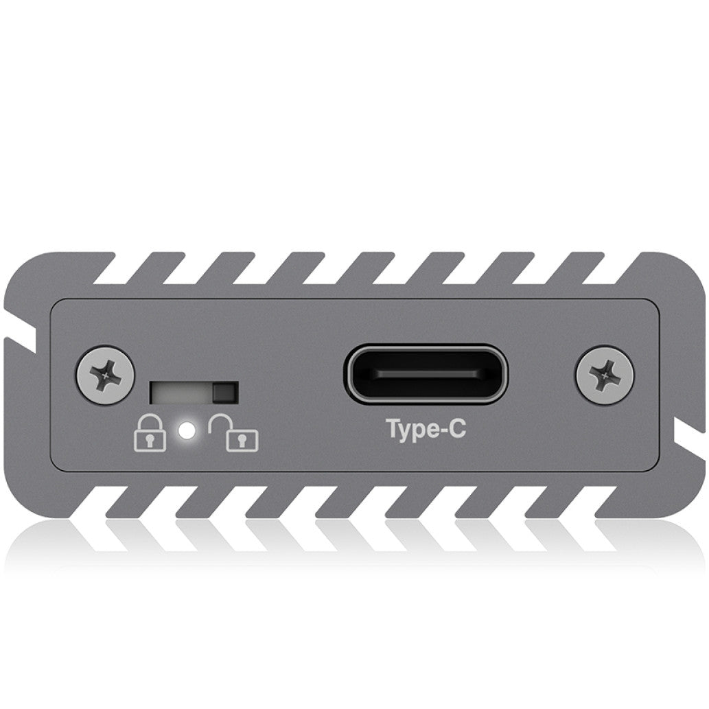 Ohišje za SSD disk M.2 => USB-C PCIe NVMe IcyBox (IB-1817M-C31)