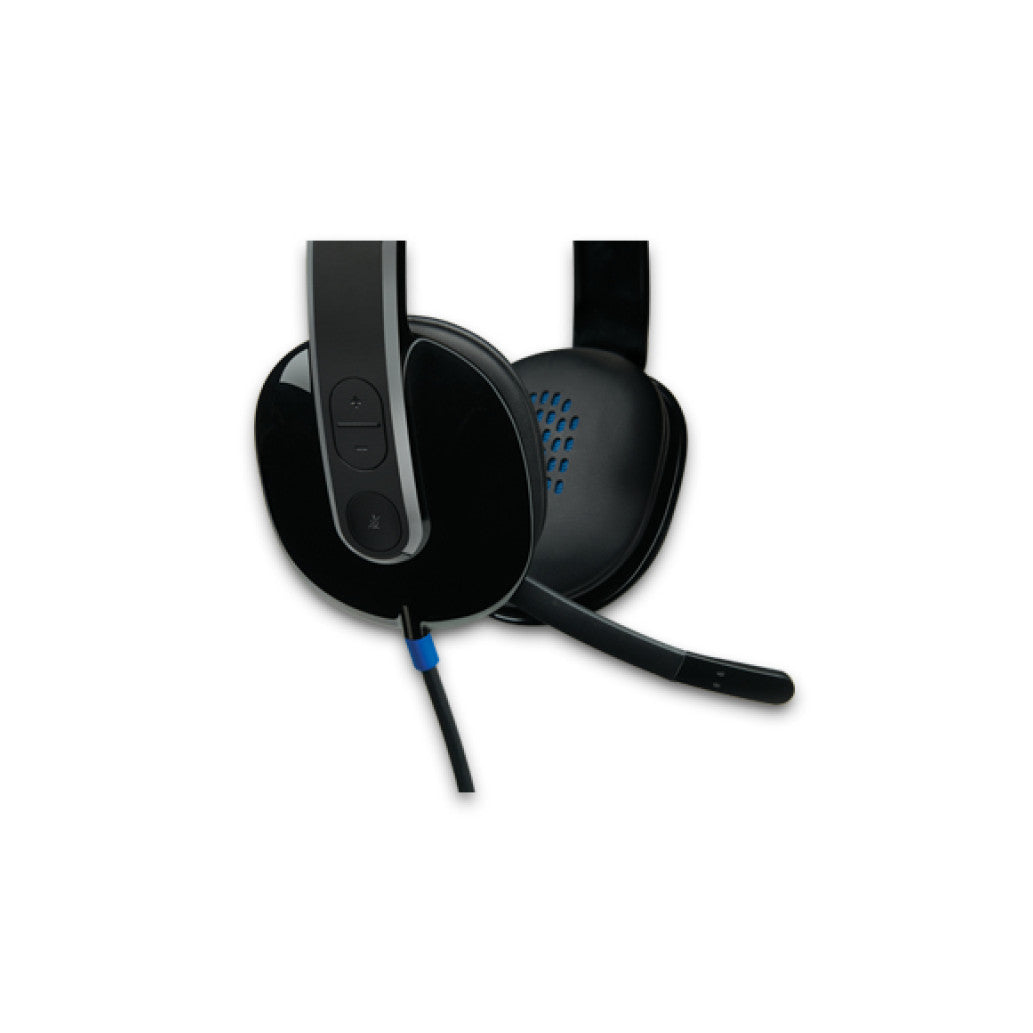 Slušalke Logitech USB H540 z mikrofonom - USB (981-000480)