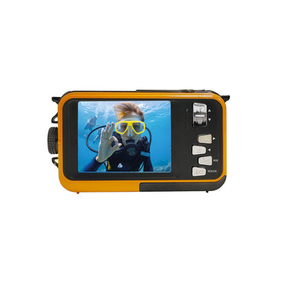 Aquapix podvodni digitalni fotoaparat W3027 WAVE oranžna - EASYPIX10031