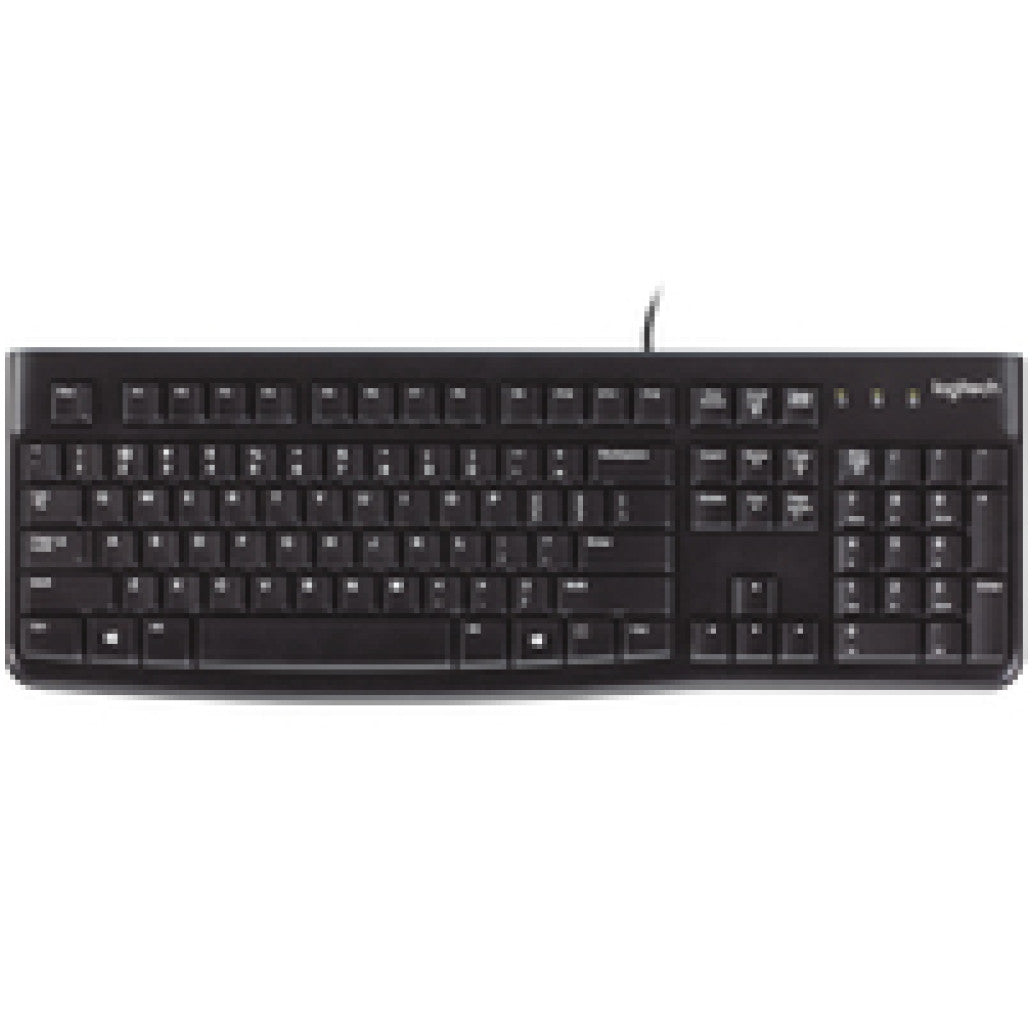 Tipkovnica Žična Logitech K120 SLO | Slovenski nabor znakov črna (920-002642)