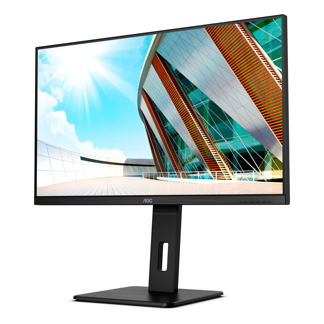 Monitor AOC 80 cm (31,5") U32P2 3840x2160 75Hz VA 4ms DVI 2xHDMI DisplayPort 4xUSB3.2 Pivot Zvočniki  3H