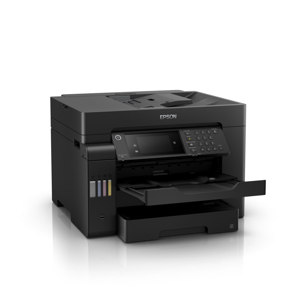 Tiskalnik multifunkcijski brizgalni barvni Epson EcoTank Office Pro A3 L15150 A3 duplex tisk duplex skeniranje faks USB LAN WiFi 25ppm (C11CH72402)