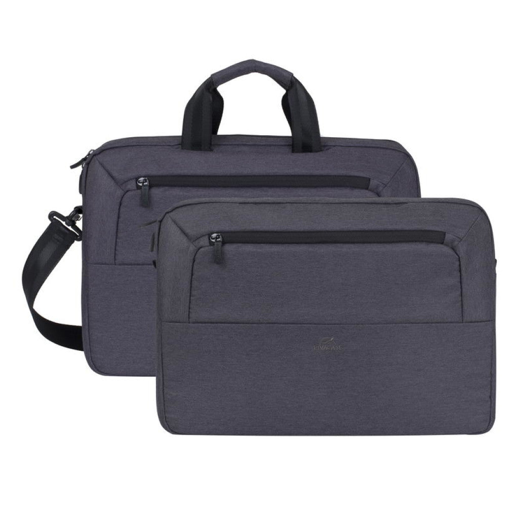 Torba za notesnik 39,6 cm (15,6″) RivaCase siva (7730 BLACK)