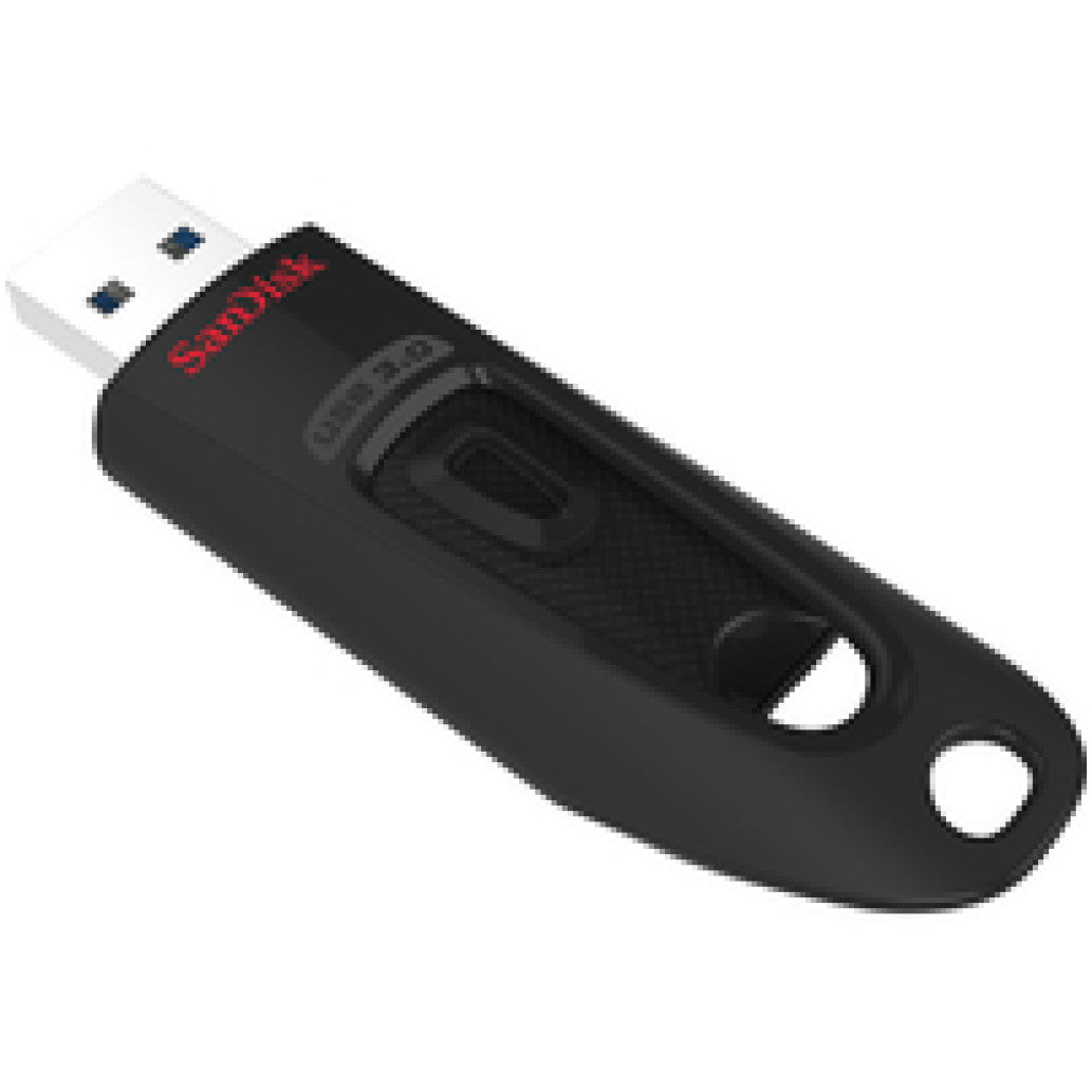 Spominski ključek 32GB USB 3.0 Sandisk Ultra 100MB/s - plastičen/drsni/rdeč (SDCZ48-032G-U46R)
