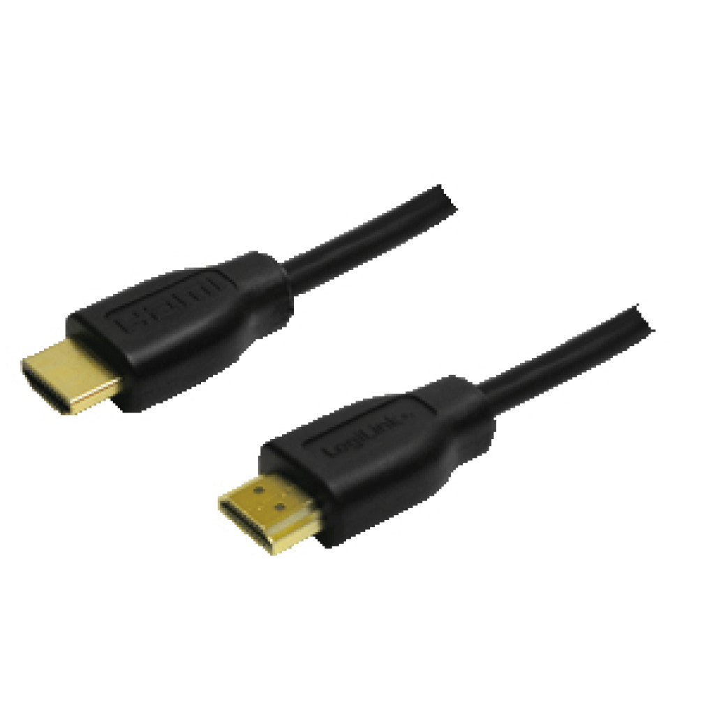 KABEL HDMI/HDMI M/M  2,00m LogiLink pozlačeni kontakti V1,4 (CH0037)