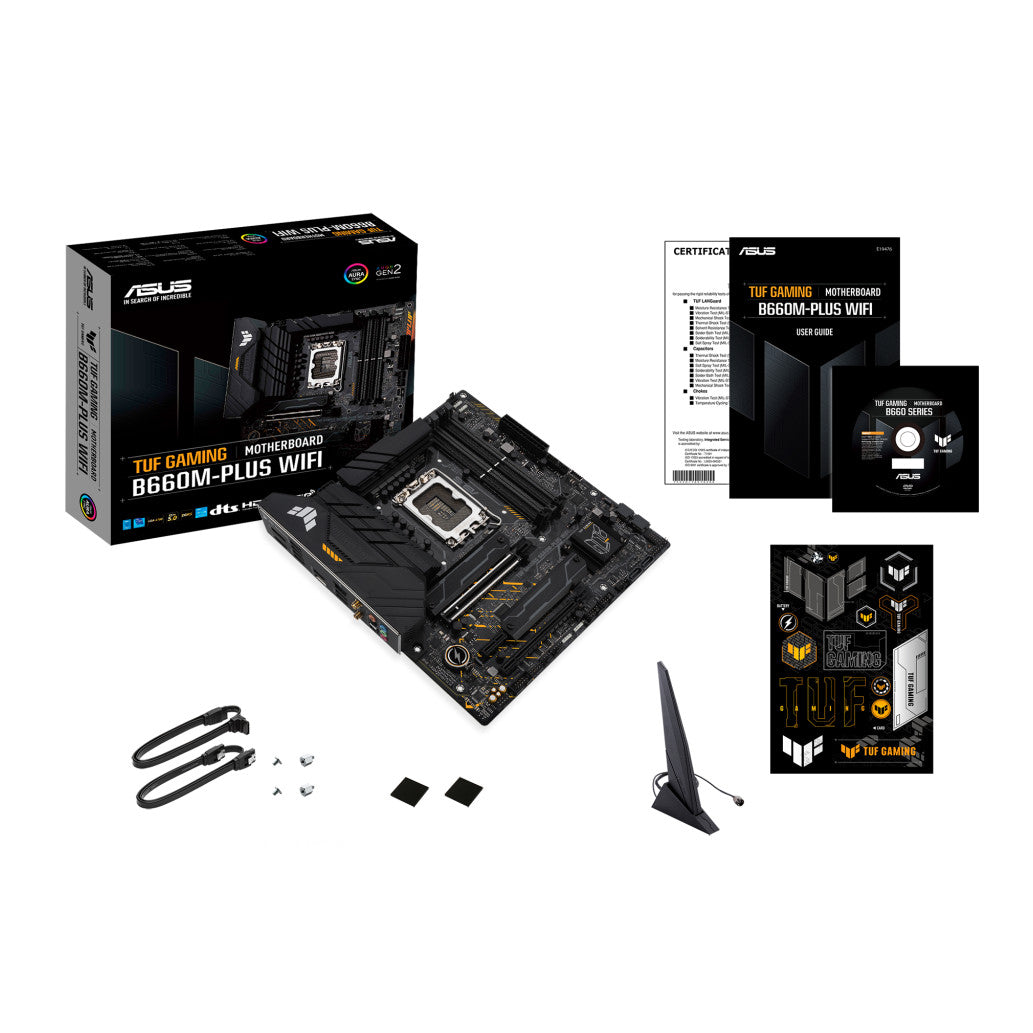 Osnovna plošča 1700 ASUS B660M-PLUS TUF GAMING WIFI DDR5 HDMI DisplayPort