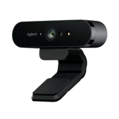 Spletna kamera Logitech BRIO 4K 4MP 4K UHD 60FPS USB črna Autofokus 5xZoom mikrofon z redukcijo šuma Windows Hello (960-001106)