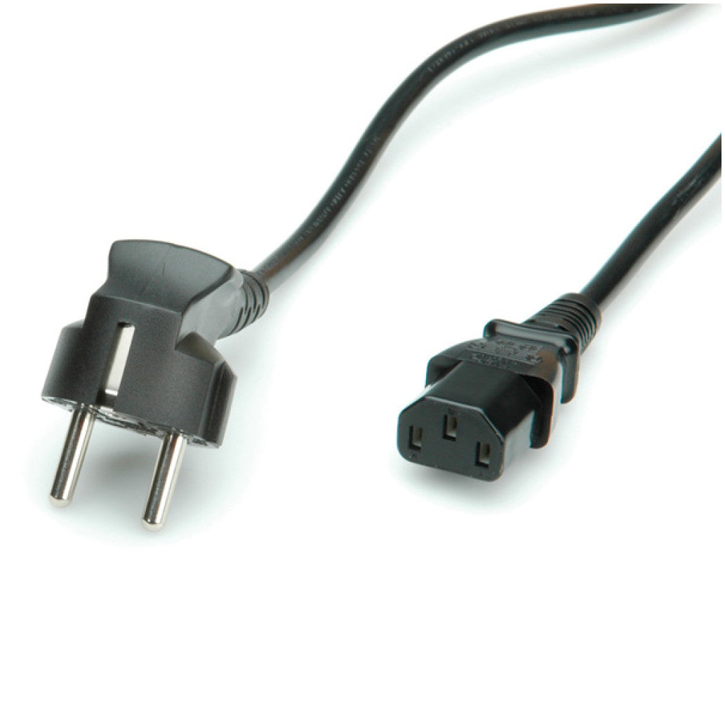 KABEL NAPAJALNI 220V 3,00m Schuko - C13 Roline