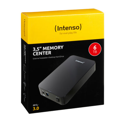 Prenosni disk 8,9cm (3,5") 6TB USB 3.0 Intenso Memory Center