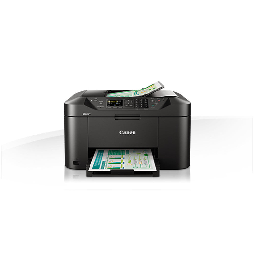 Tiskalnik multifunkcijski brizgalni barvni Canon Maxify MB2150 A4 duplex tisk enostransko skeniranje USB LAN WiFi 16ppm (0959C009AA)