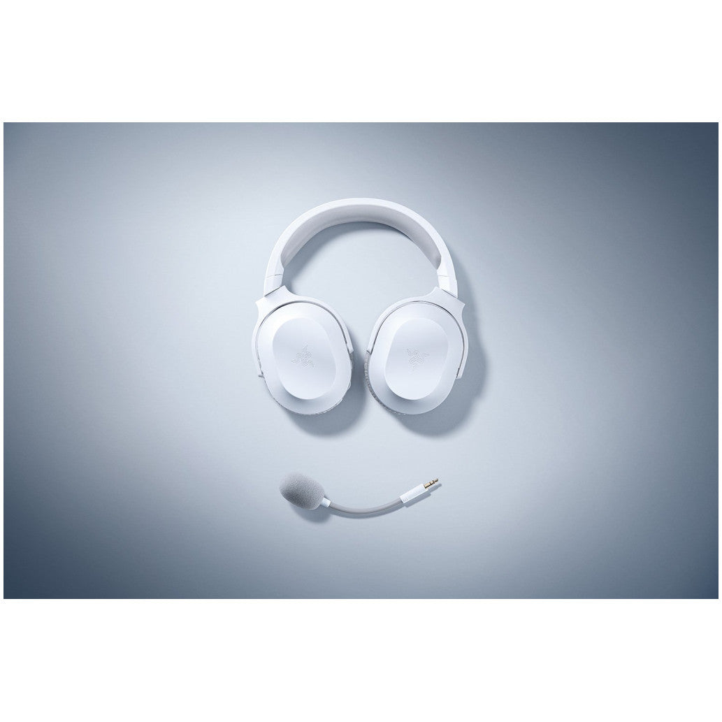 Slušalke brezžične naglavne 2,4 GHz stereo Razer Barracuda X Wireless Mercury (2022) - bele (RZ04-04430200-R3M1)