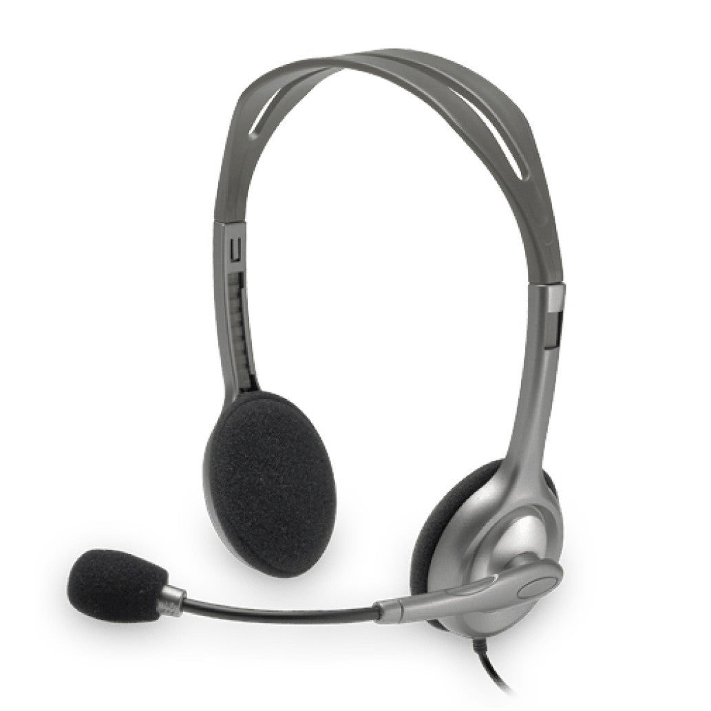 Slušalke Logitech 3.5 H110 stereo z mikrofonom (981-000271)