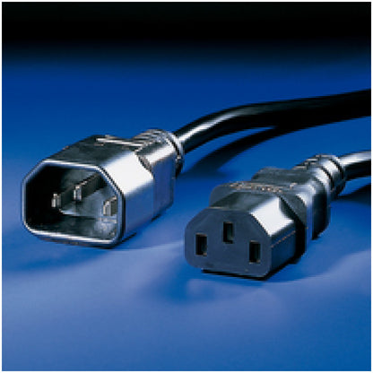 KABEL NAPAJALNI 220V podaljšek 3,00m C13 - C14 Value (19.99.1530-50)