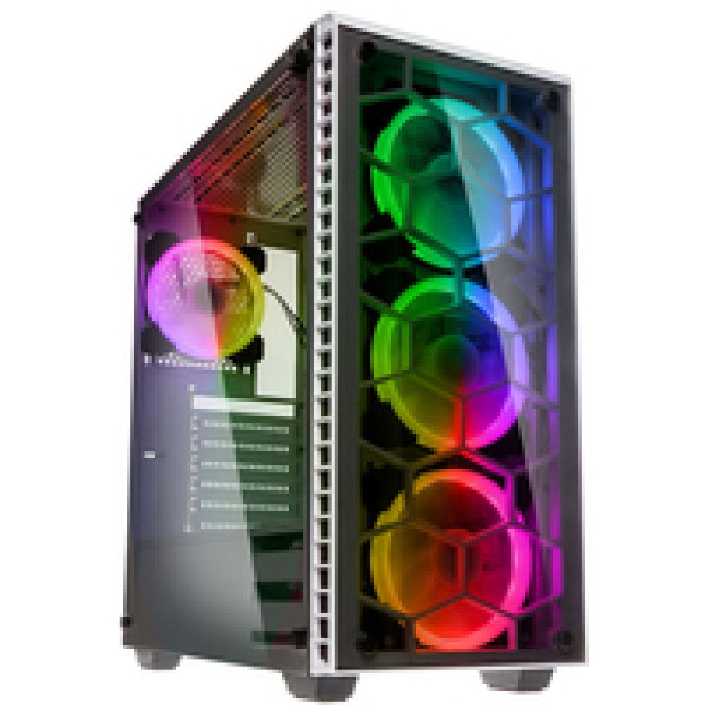 Ohišje Kolink Observatory Lite Mesh RGB MidiATX - bela ARGB