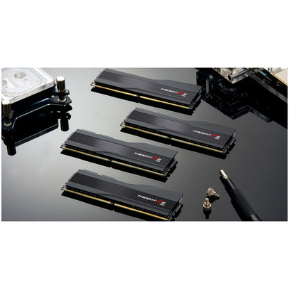 DDR5 32GB 6400MHz CL32 KIT (2x16GB) G.Skill Trident Z5 RGB 1,40V Gaming črna (F5-6400J3239G16GX2-TZ5RK)