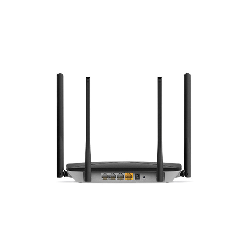 Usmerjevalnik brezžični MERCUSYS WiFi5 802.11ac AC1300 867Mbit/s dualband 4xLAN 4x antena (AC12G)