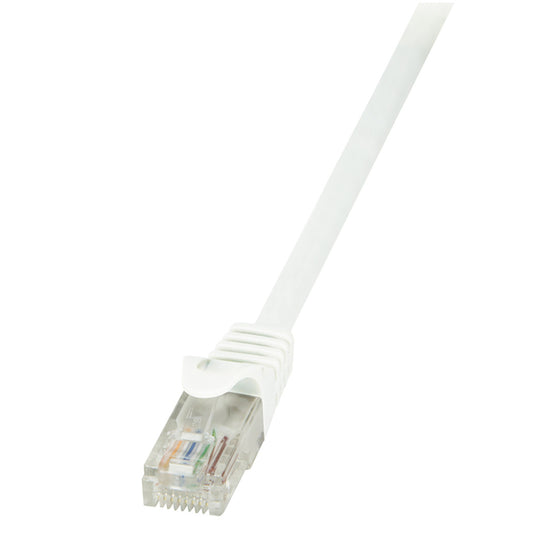 KABEL PATCH UTP Cat 6   5,00m  RJ45 1Gbit LogiLink - bel (CP2071U)